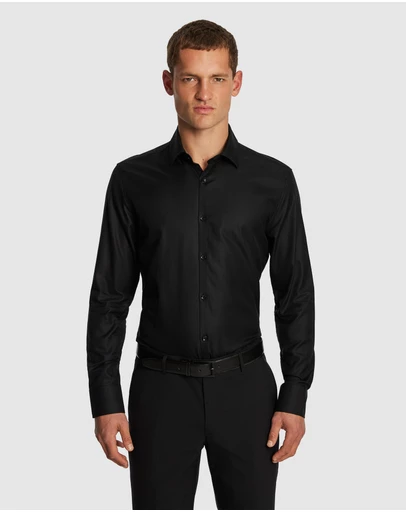 yd. - Monaco Pure Cotton Textured Dress Shirt