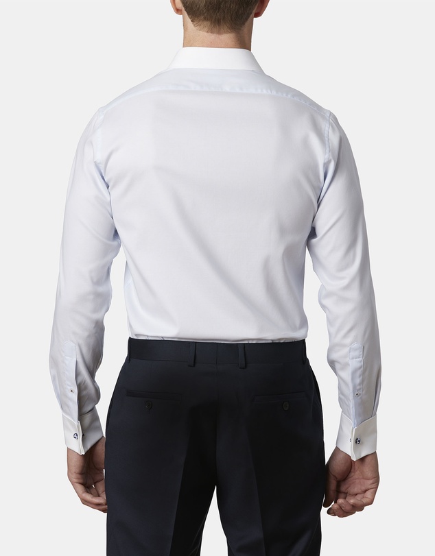 Abelard - Toulon Dobby White Trim Slim Fit Shirt