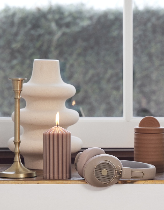 Kreafunk - Kreafunk Abeat Qi Bluetooth Headphones W/ Anc - Ivory Sand