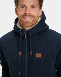Quiksilver - Mens Cypress Keller Zip Up Hoodie