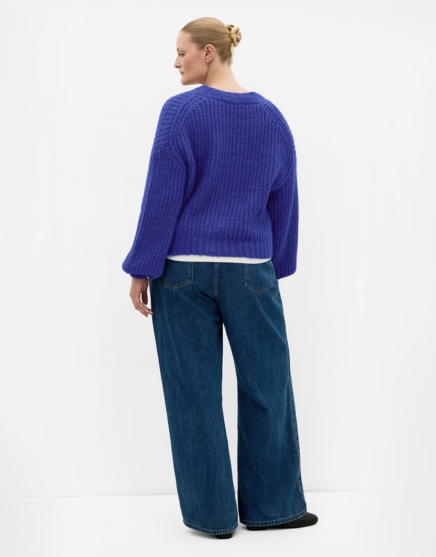 City Chic - Kiara V Neck Cardigan