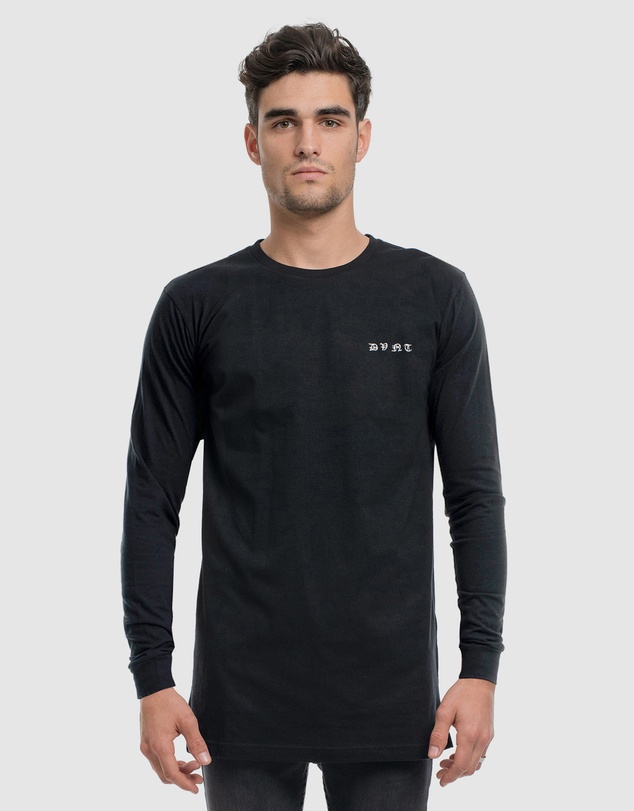 DVNT - Saxon Embroidery Long Sleeve Tee