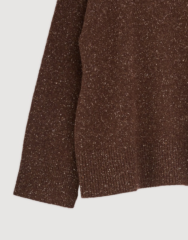 Revibe - Repaired Minima Esenciales Rae Merino Wool Silk Blend Jumper - AU 8