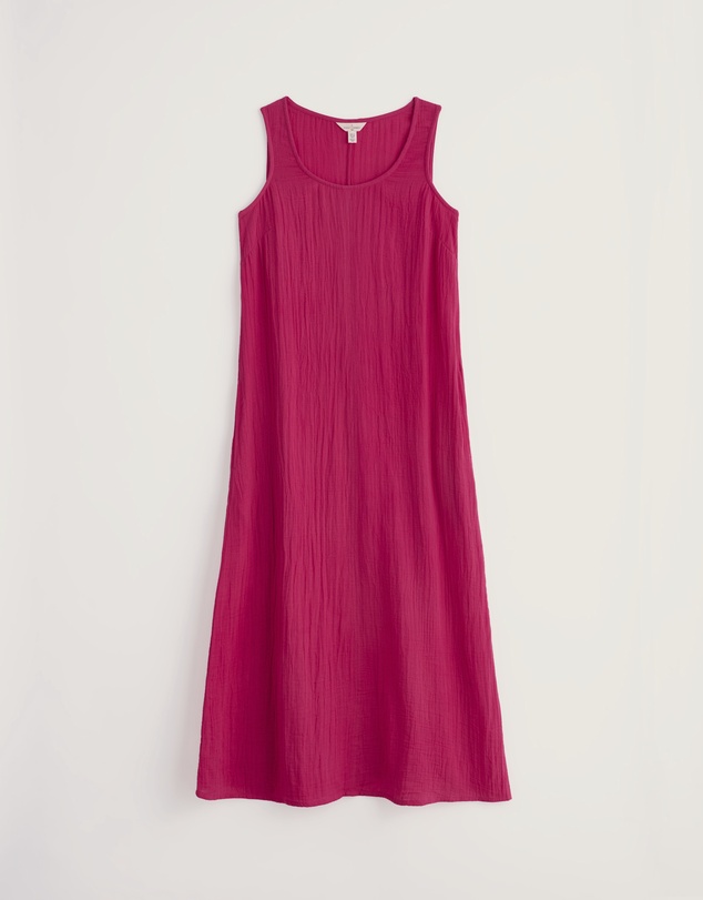 Seasalt - Helleborine Above-Ankle Dress in GOTS-Certified Organic Cotton