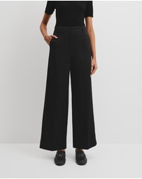 Country Road - Cotton Sateen Wide Pant