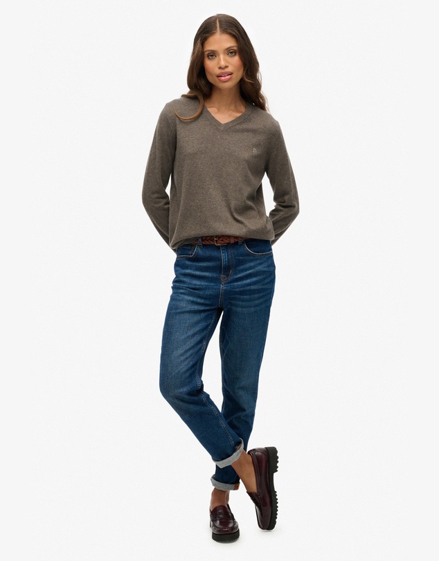 Superdry - Classic V Neck Slim Fit Jumper
