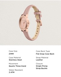 Michael Kors - Maude Pink Analogue Watch