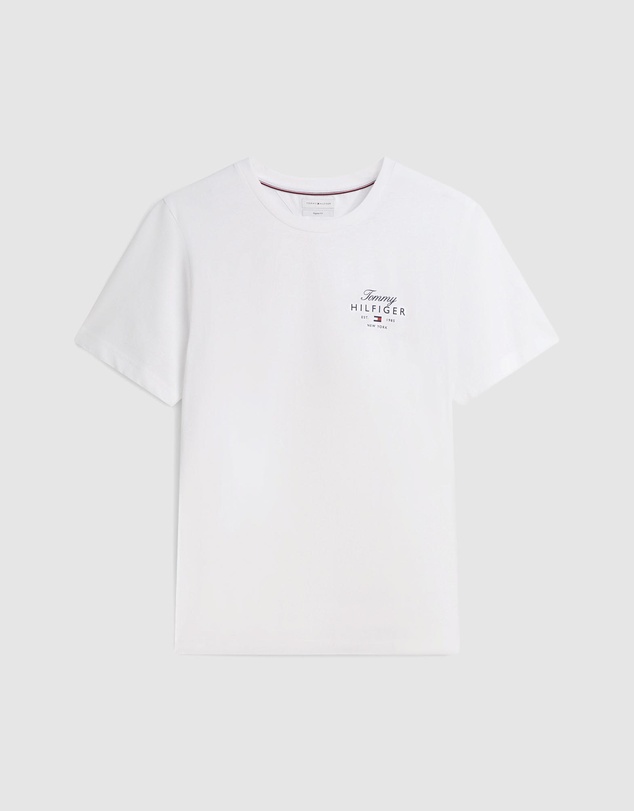 Tommy Hilfiger - Logo Jersey Crew Neck T-Shirt