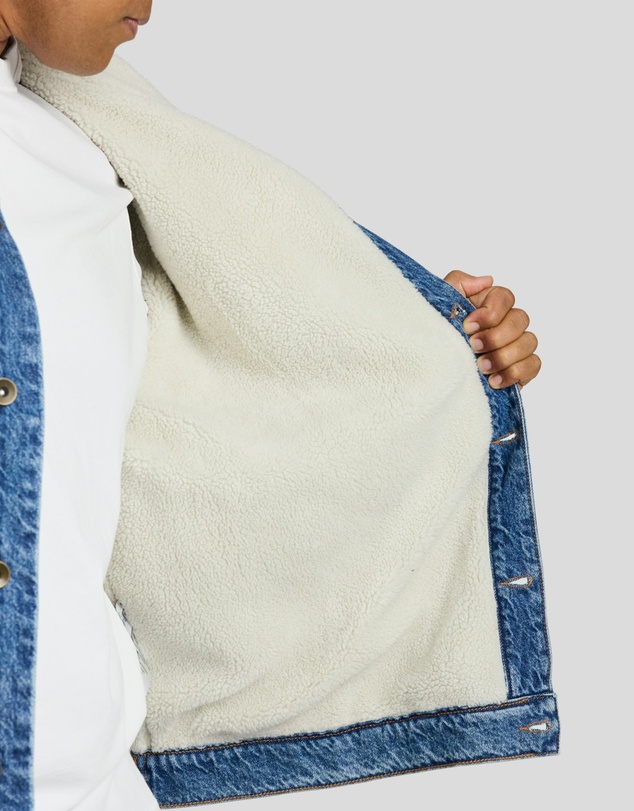 Johnny Bigg - Wheeler Sherpa Denim Trucker