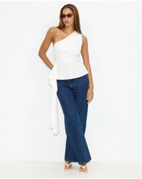 Dazie - Brooklyn One Shoulder Top