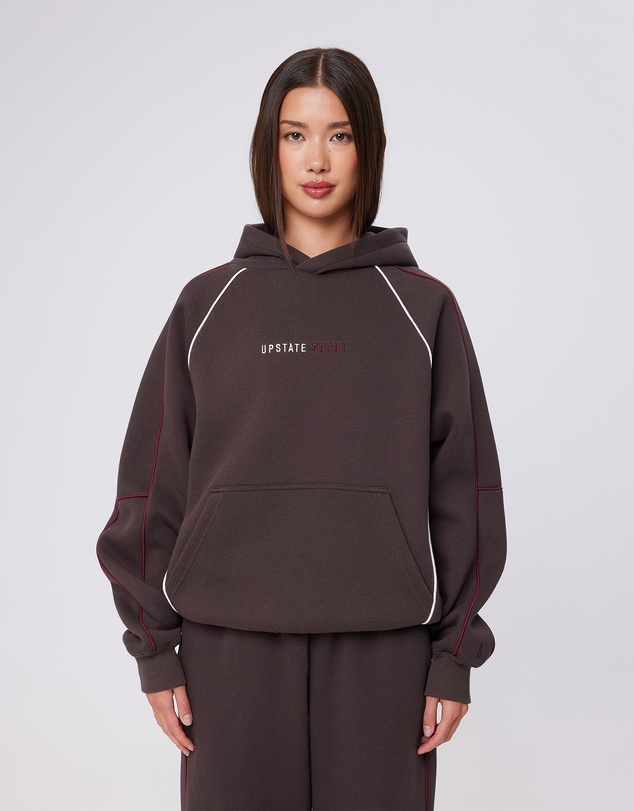 Upstate - Velocity Hoodie - Espresso