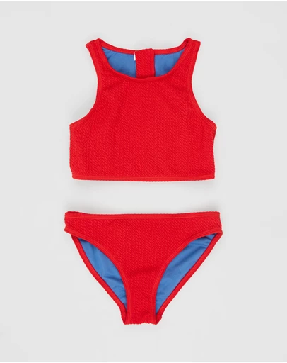 Duskii - Yara Crop Bikini Set - Teens