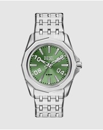 Diesel - Stinger Silver Tone Analogue Watch