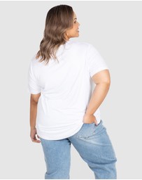 Love Your Wardrobe - LYW & Co Foil Print Tee