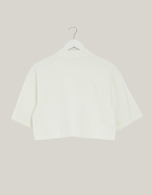 Revibe - Repaired MISHA The Oversized Cropped Tee - AU 8