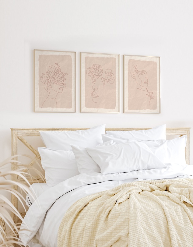 Olive et Oriel - She Blooms II Art Print