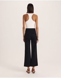 SABA - Ava Cropped Wide Leg Jean