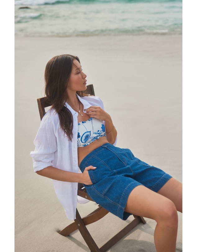 NEXT - Utility Lightweight Denim Shorts