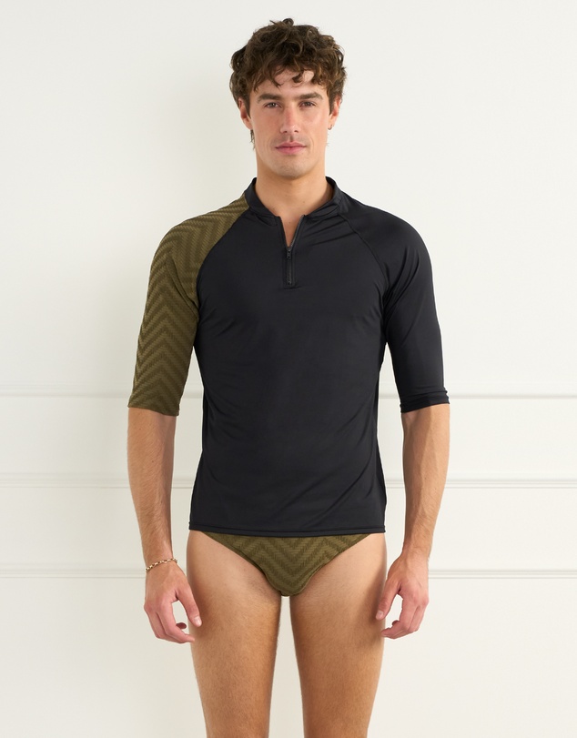 Aqua Blu Australia - Building Blocks Rash Guard