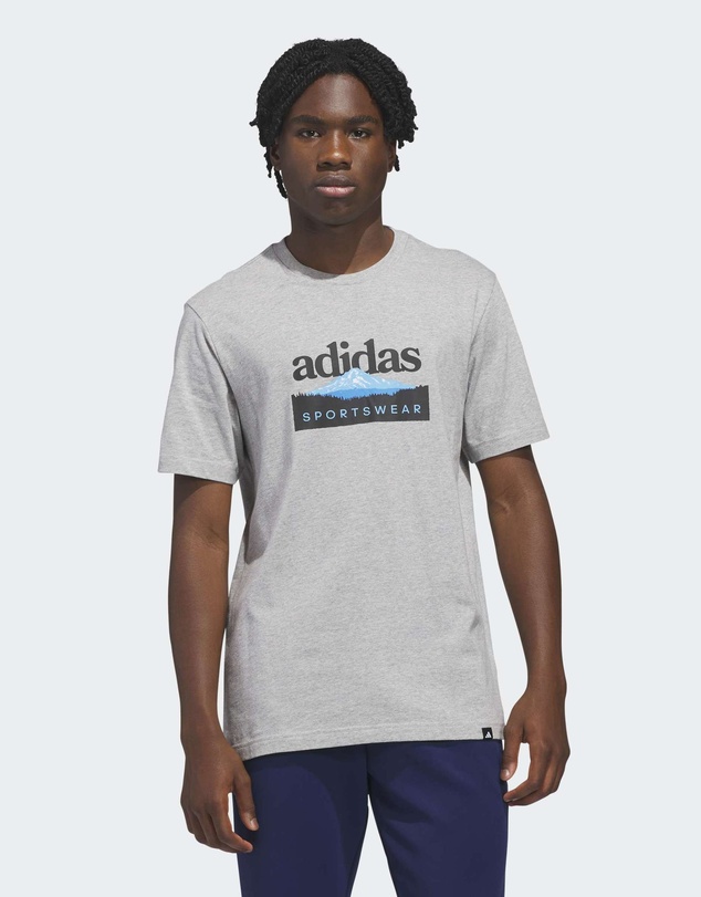 adidas Sportswear - Sportsman Mountain Graphic T-Shirt Mens