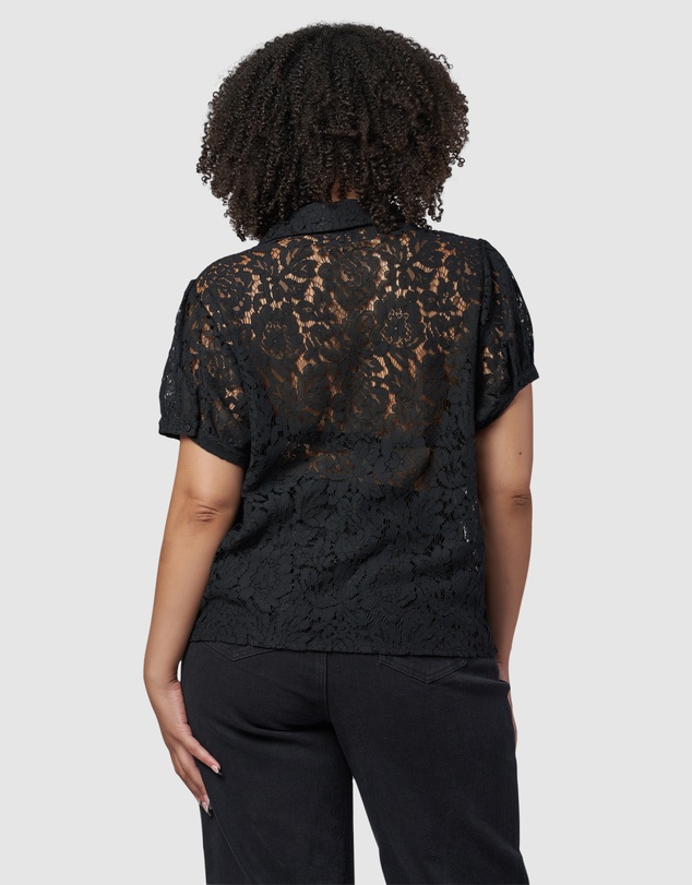 Sunday In The City - Love Lost Lace Shirt