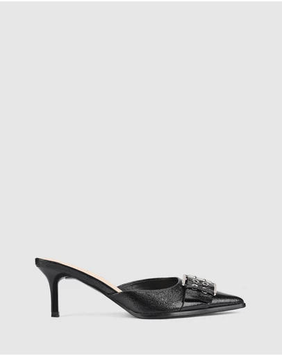 Verali - Sez Buckle Stiletto Mules