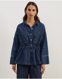 Atmos&Here - Alma Denim Chambray Shirt