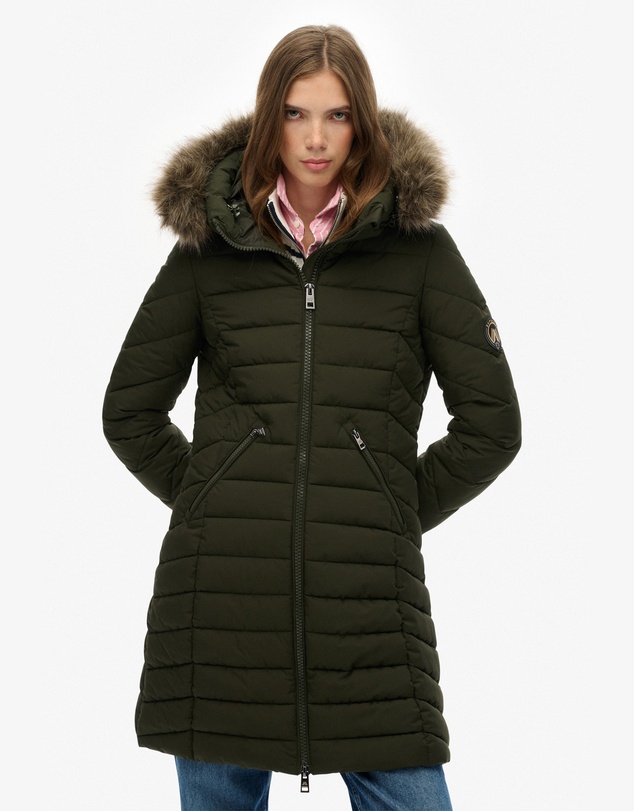 Superdry - Fuji Hooded Mid Length Jacket