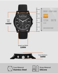 Armani Exchange - Black Men's Analogue Watch