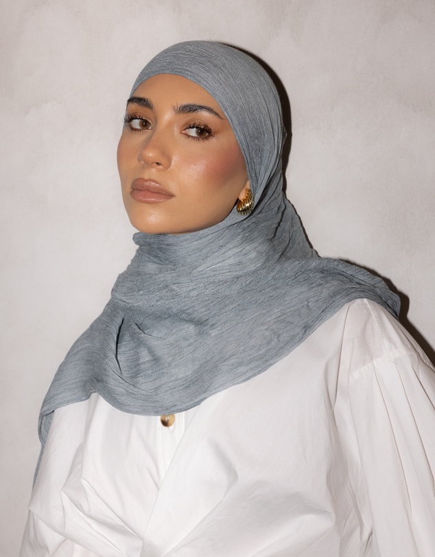 Mod Squad - Textured Hijab- Sky