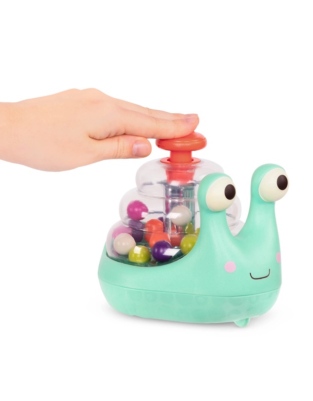B. Toys - B. Rolling Light Up Snail Popper