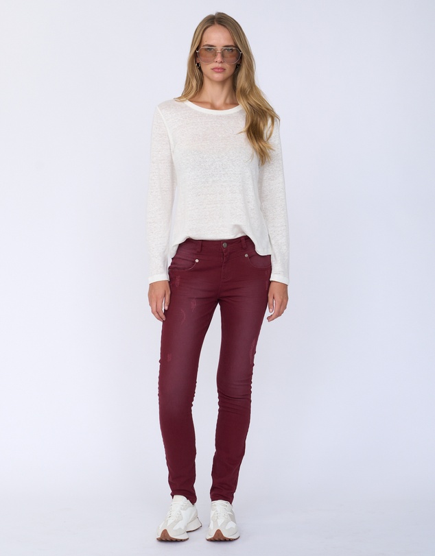 Amelius - Noelle Distressed Skinny Jean