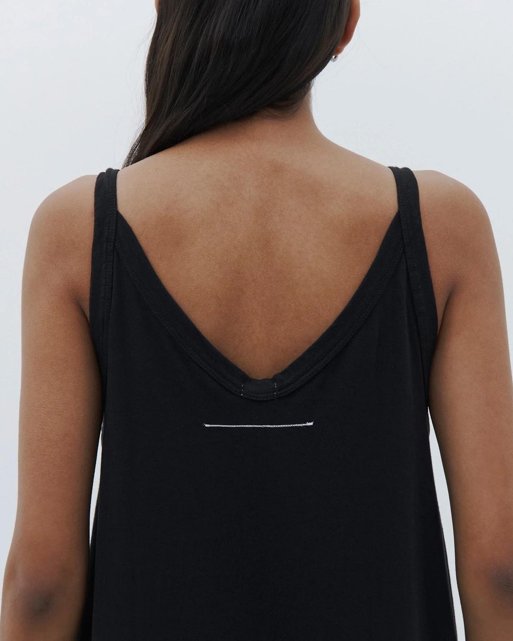 V Neck Jersey Slip Dress by Bassike Online | THE ICONIC | Australia