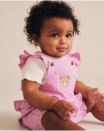 Huxbaby - Candy Stripe Bubble Romper - Babies-Kids