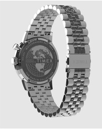 TIMEX - Timex Marlin Moon Phase 40mm Stainless Steel Case and Bracelet