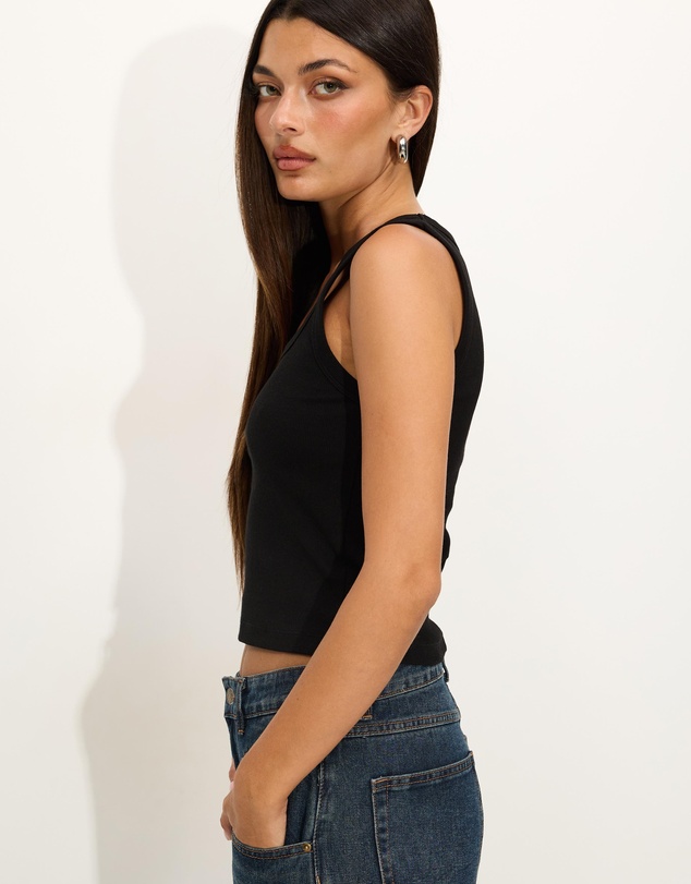 Dazie - Original Organic Cotton Ribbed Tank