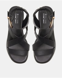 Call It Spring - Raia Ankle Strap Wedge Sandals