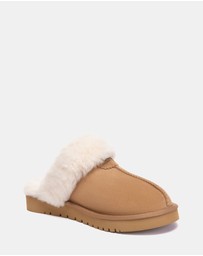 EVERAU - Australian Shepherd Ugg Marden Double Faced Sheepskin Upper House Shoes