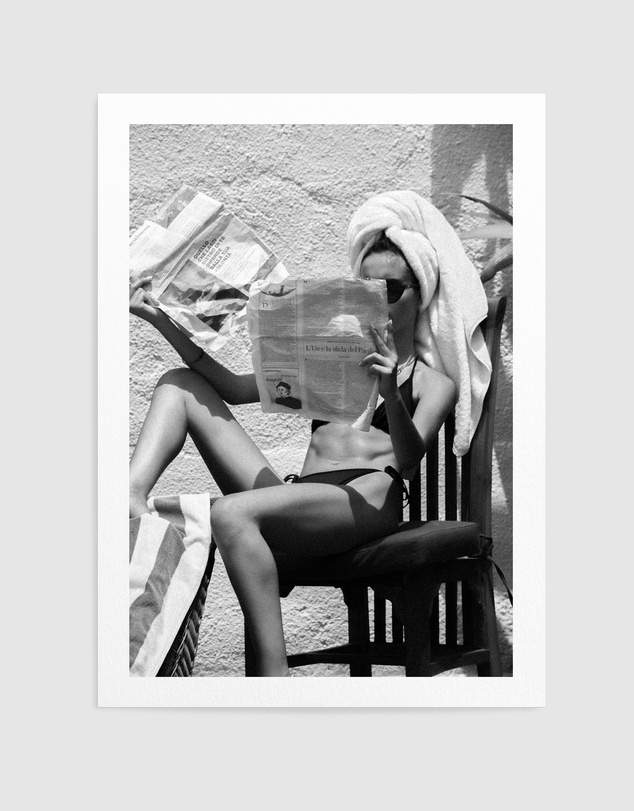 Olive et Oriel - Afternoon Ritual by Mario Stefanelli Art Print