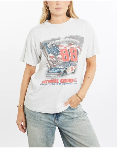 Vintage by The Real Deal - Pre Loved - Vintage 2001 Budweiser Shootout Racing Tee