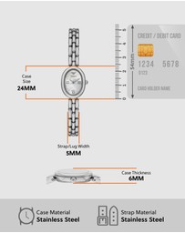Emporio Armani - Silver Analogue Watch