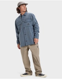 Quiksilver - Mens Mohab Long Sleeve Shirt