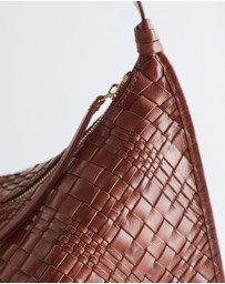 & Other Stories - Interwoven Leather Tote Bag