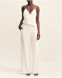 Shona Joy - Toile Lace Wide Leg Pants
