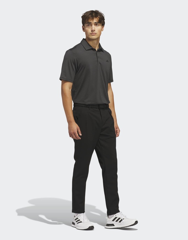 adidas Performance - PERFORMANCE TWO-COLOR STRIPE POLO SHIRT Mens