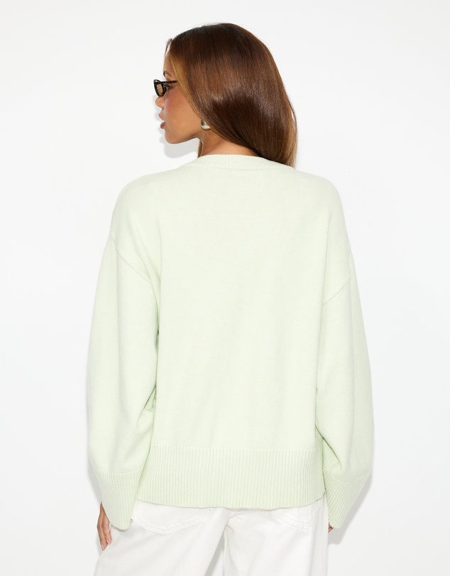 Dazie - Zara Asymmetric Knit Jumper