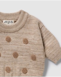 Wilson & Frenchy - Organic Knitted Bauble Jumper - Babies