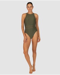 Baku Swimwear - Rococco High Neck One Piece Swimsuit