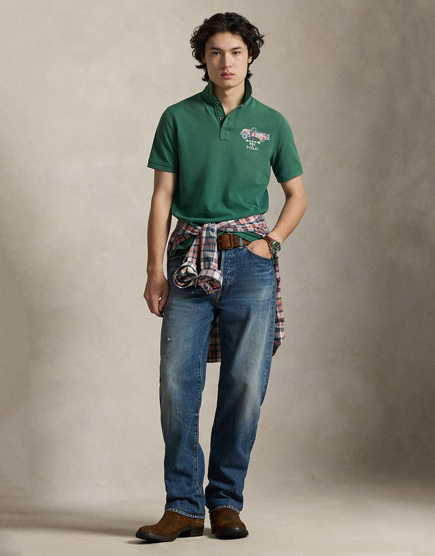 Polo Ralph Lauren - Classic Fit Truck-Appliquéd Polo Shirt