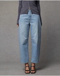DRICOPER DENIM - Dina Cropped Barrel Jeans